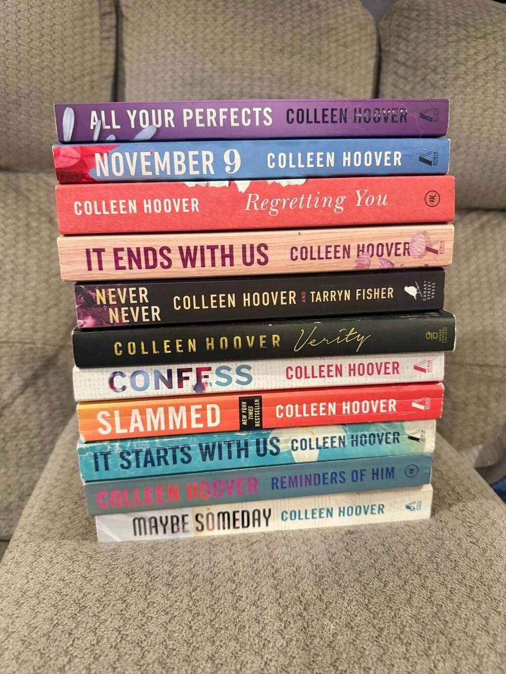 Colleen Hoover 11-Book Paperback Collection Set
